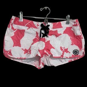Roxy Juniors Afternoon Session Boardshorts Size 7 Beach Swim Hawaiian Floral